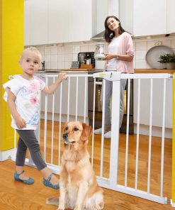 Puertas de bebé para pasillos y escaleras ajustables de 30