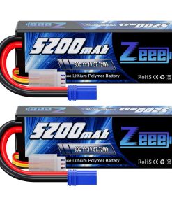 Batería de Lipo Zeee 11.1V 80C 5200mAh 3S con Conector EC5