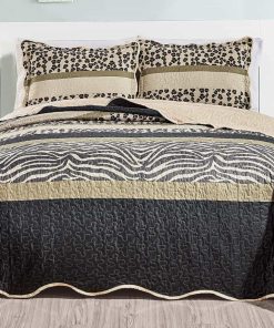 Juego de Colcha Impresa de 3 Piezas Masterplay Tamaño Extra