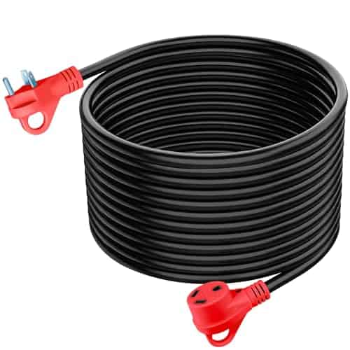 Cable de Extensión para RV de 50 pies 30 Amps, Cable Pesado