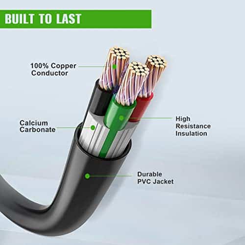 Cable de Extensión para RV de 50 pies 30 Amps, Cable Pesado - Imagen 6