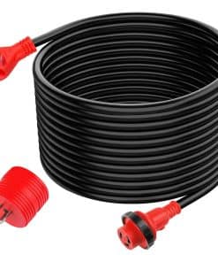 SCITOO Cable de Extensión para RV de 30 Amperios 50 Pies,
