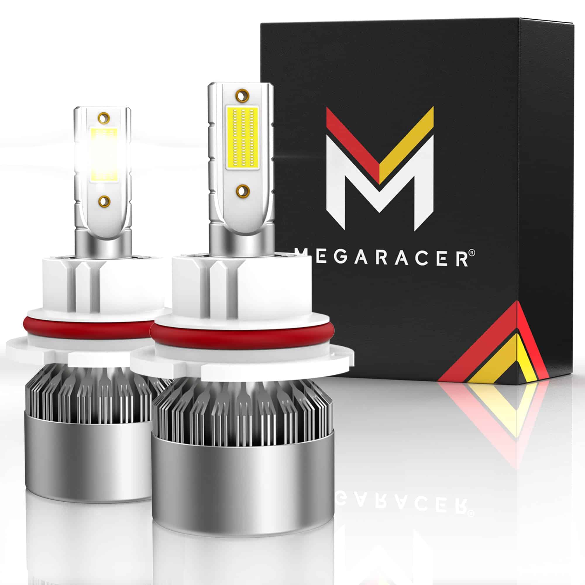 Bombilla de luz LED Mega Racer HB1/9004/HB5/9007 - Blanco