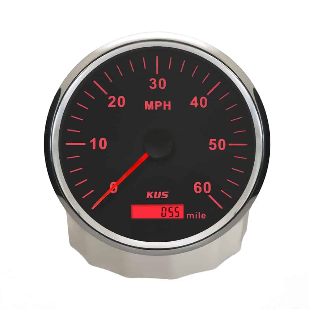 Medidor de velocidad GPS KUS a prueba de agua de 60 MPH Kit - Imagen 3