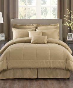 Juego de Edredón MERRY HOME 10 Piezas Cal King Bed-in-A-Bag