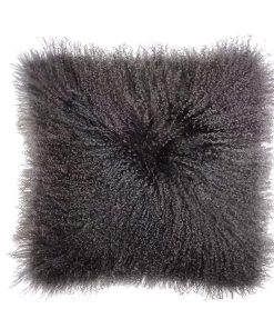 Funda de Almohada de Piel de Cordero Real 100% Mongolia