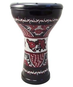 Darbuka Doumbek estilo egipcio Wave Zaza Percusión de 17''