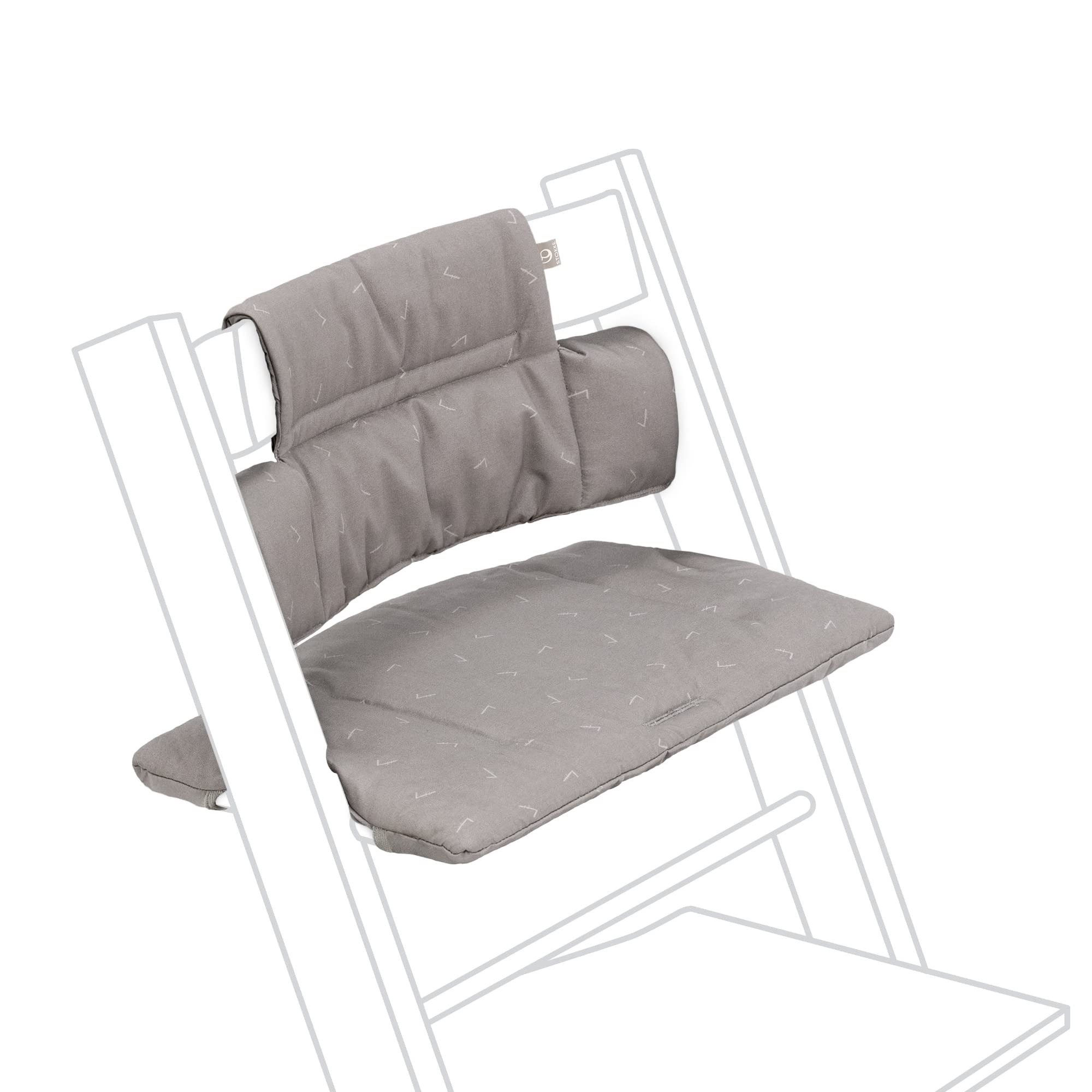 Cojín Clásico Stokke Tripp Trapp, Icon Grey - Se adapta a