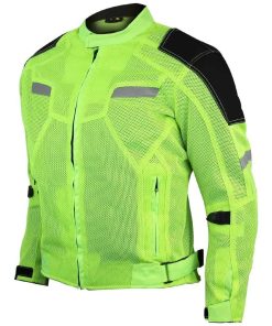 Chaqueta de moto de malla reflectante Vance Leather Viper