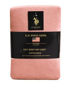 Juego de sábanas de franela U.S. Polo Assn. Jersey de 1800