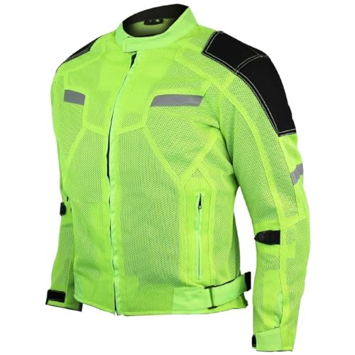 Chamarra de Moto para Hombre Vance Leather Viper Hi-Viz