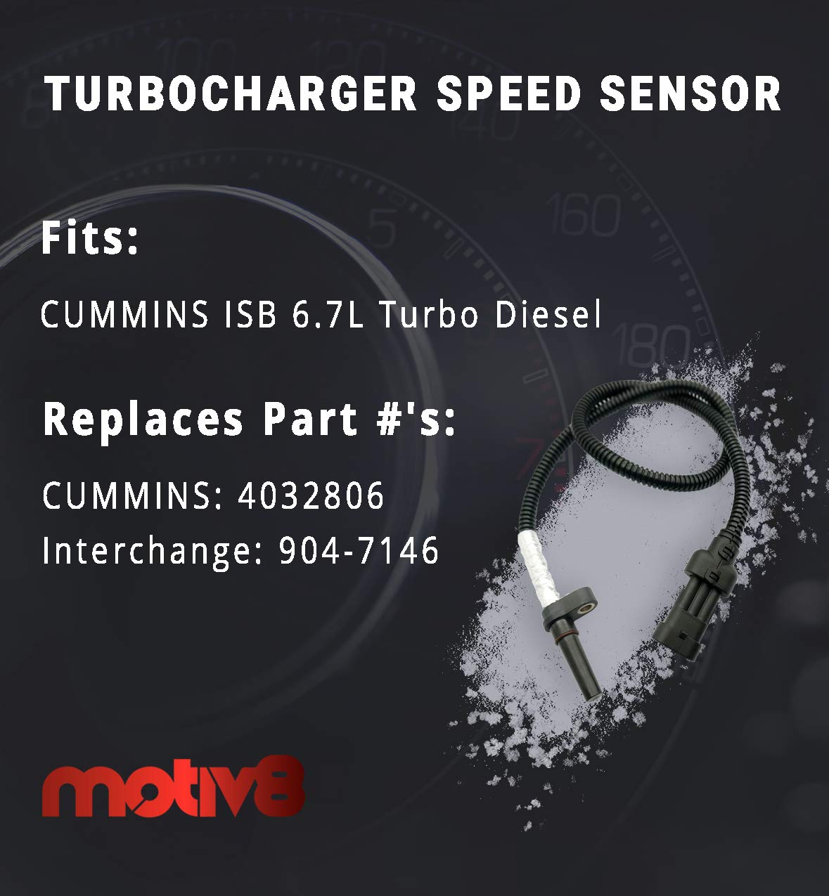 Sensor de Velocidad del Turbo Motiv8 para Turbo Cargador - Imagen 3