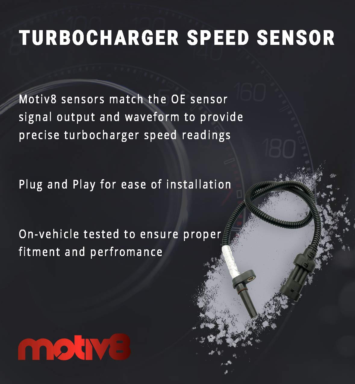 Sensor de Velocidad del Turbo Motiv8 para Turbo Cargador - Imagen 4