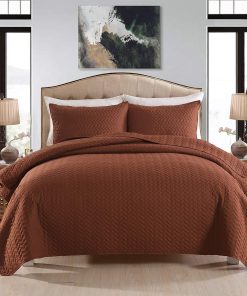 Juego de Colcha Queen MERRY HOME, Juego de Cubrecamas de