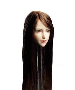 Cabeza esculpida europea y americana en escala 1/6 para