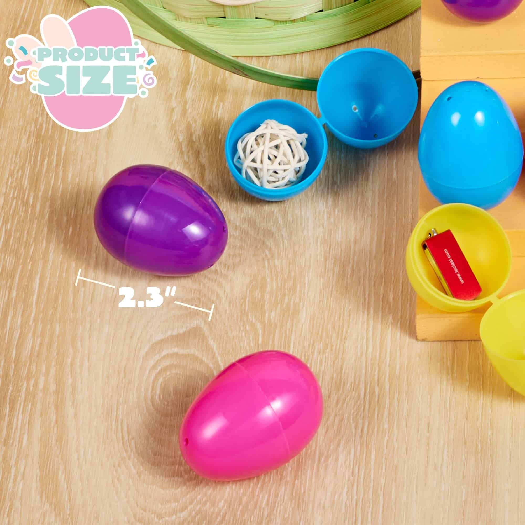 JOYIN 500 Piezas de Huevos de Pascua de 2.3" para Rellenar - Imagen 6