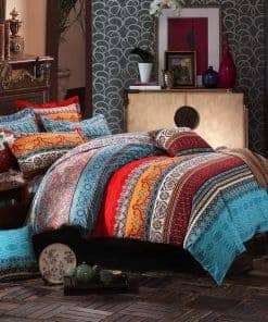 Juego de Funda de Edredón Bohemio Jingzhang Twin Boho