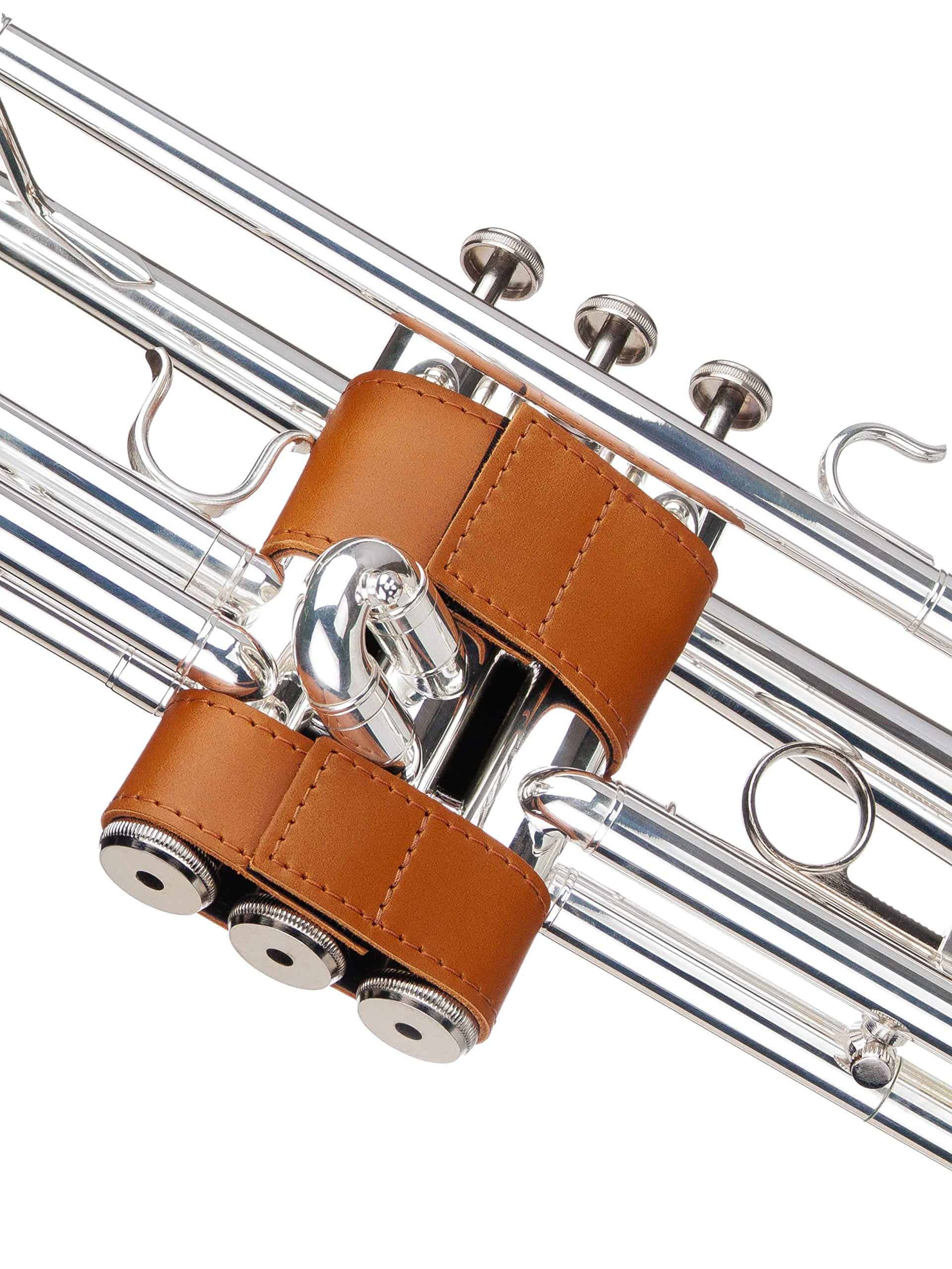 Protector de válvula de trompeta de KGUBrass hecho de cuero - Imagen 5