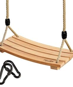 Columpio de Madera para Árbol Pellor, Columpio de Madera