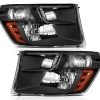 LSAILON Conjunto de Faros de Repuesto para Ram 1500