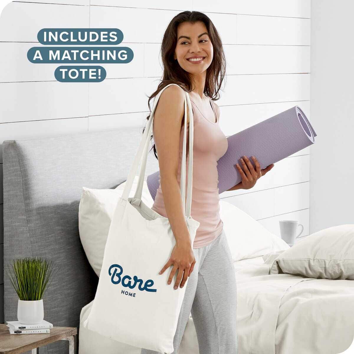 Bare Home Juego de Funda de Edredón de Franela - Full/Queen - Imagen 9