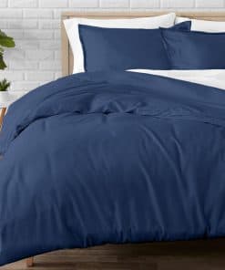 Juego de Funda de Edredón de Franela Bare Home - Tamaño