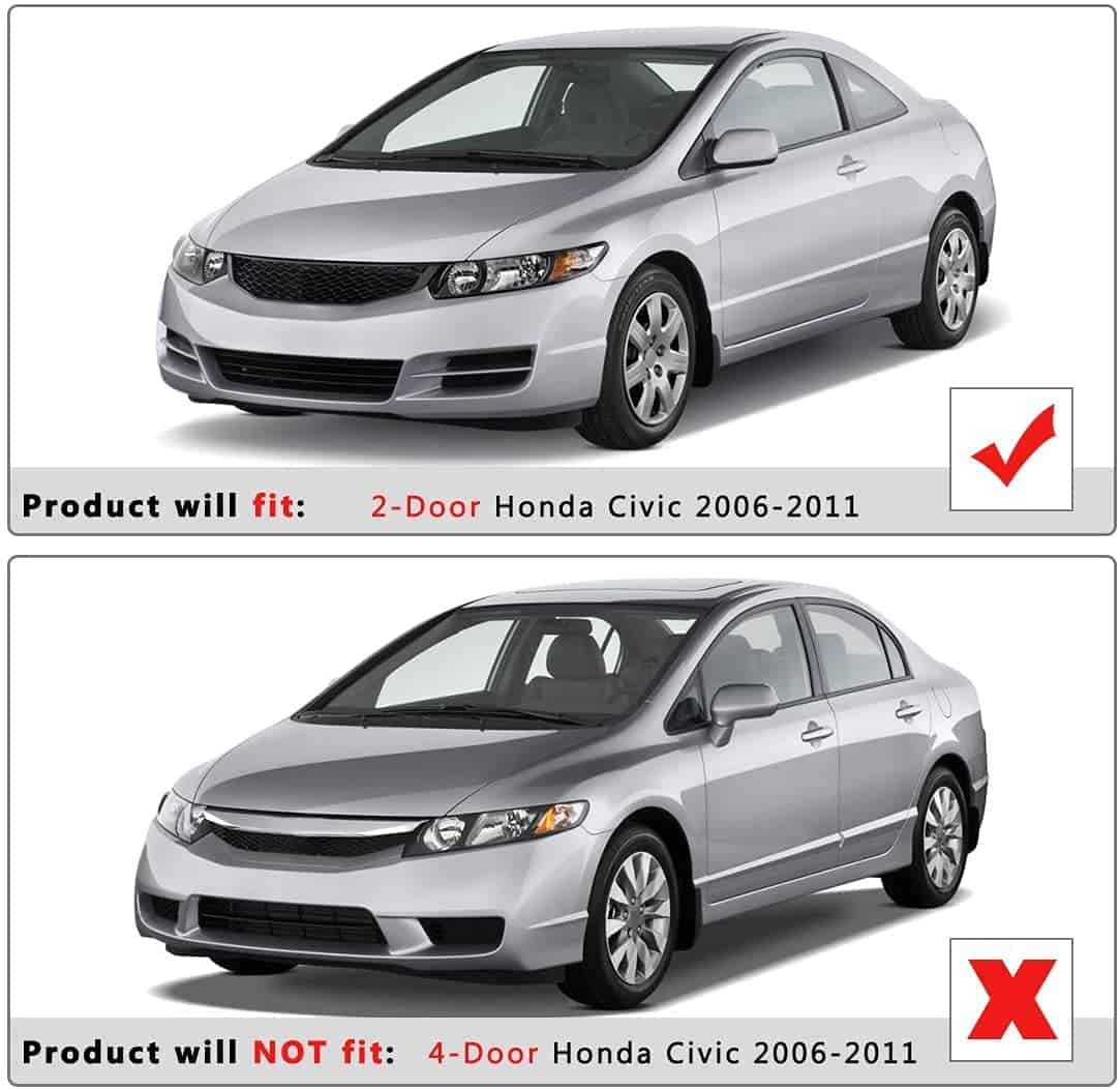 Conjunto de faros delanteros de repuesto LSAILON para - Imagen 3