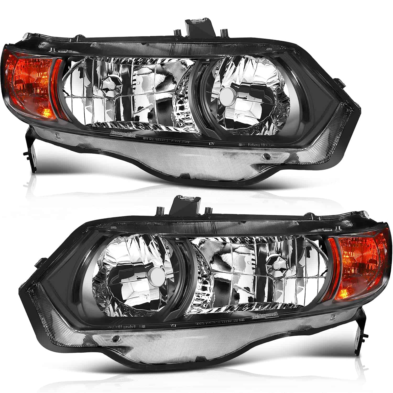 Conjunto de faros delanteros de repuesto LSAILON para