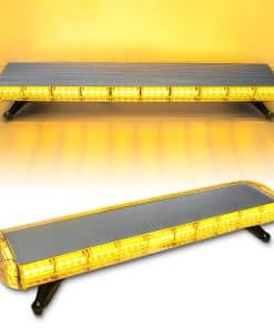CUMART 47" 88 LED de Alta Intensidad Ámbar/Amarillo Barra