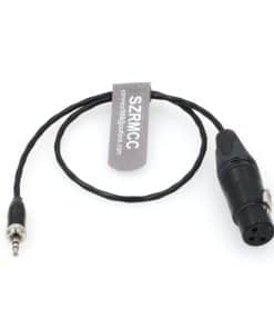 Cable de Micrófono con Conexión TRS de 3.5 mm a XLR de 3