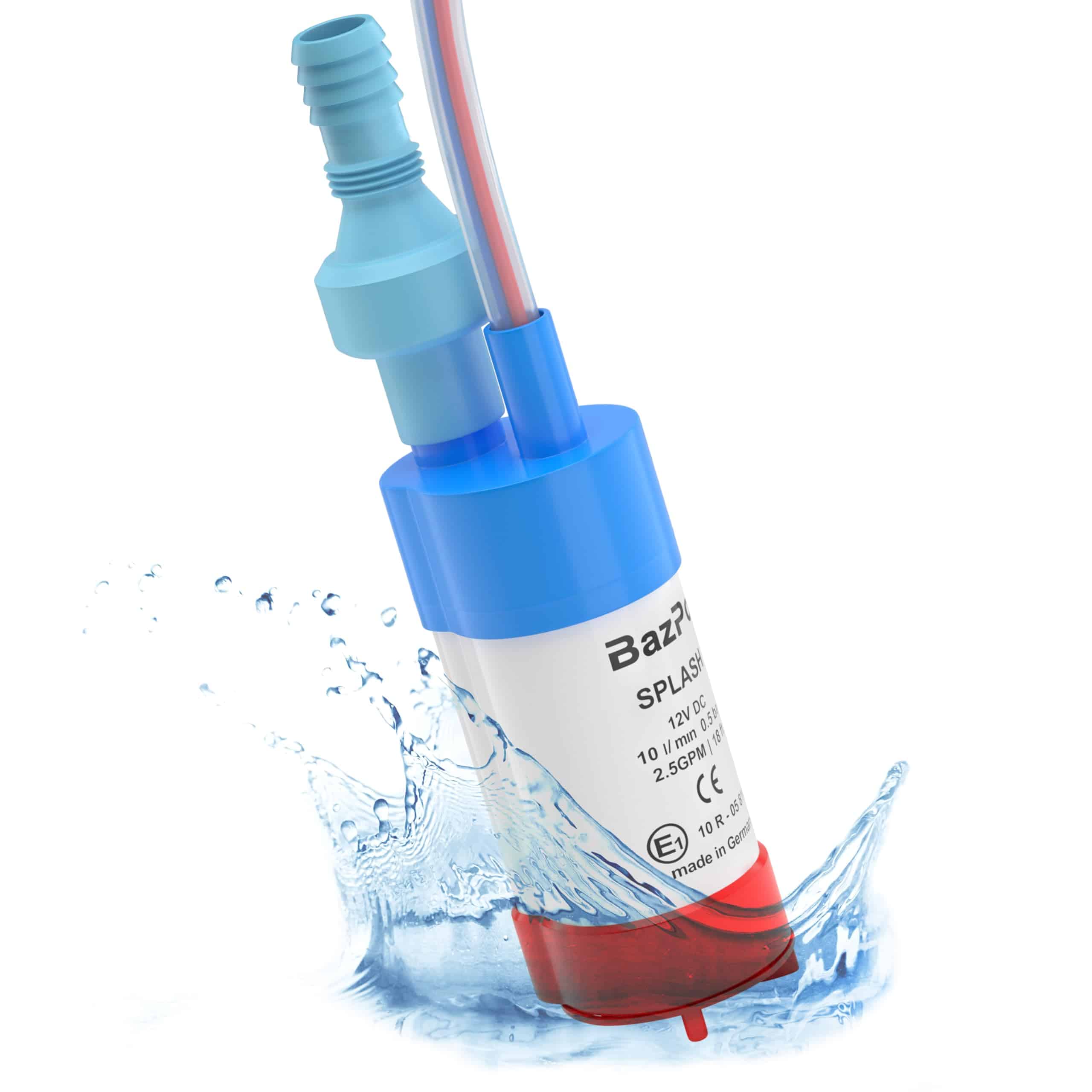 Bomba de Agua Sumergible Bazpo 12V | Funciona con Grifos