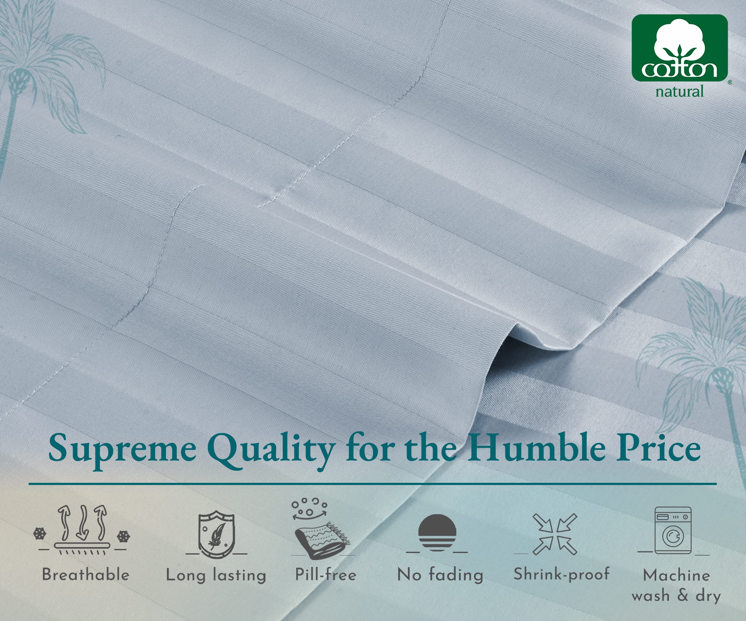 California Design Den - Juego de Sabanas Finest Luxe Twin - Imagen 9