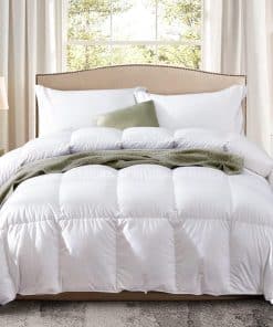 Edredón de plumas tamaño Queen Globon - Relleno de plumas y