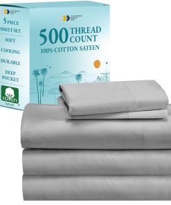 Conjunto de sábanas ajustables de lujo California Design