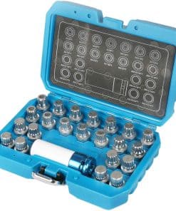 Juego de 23 piezas de removedor de tuercas de seguridad