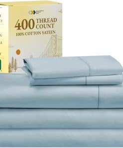 Juegos de sábanas Split King para cama ajustable, sábanas