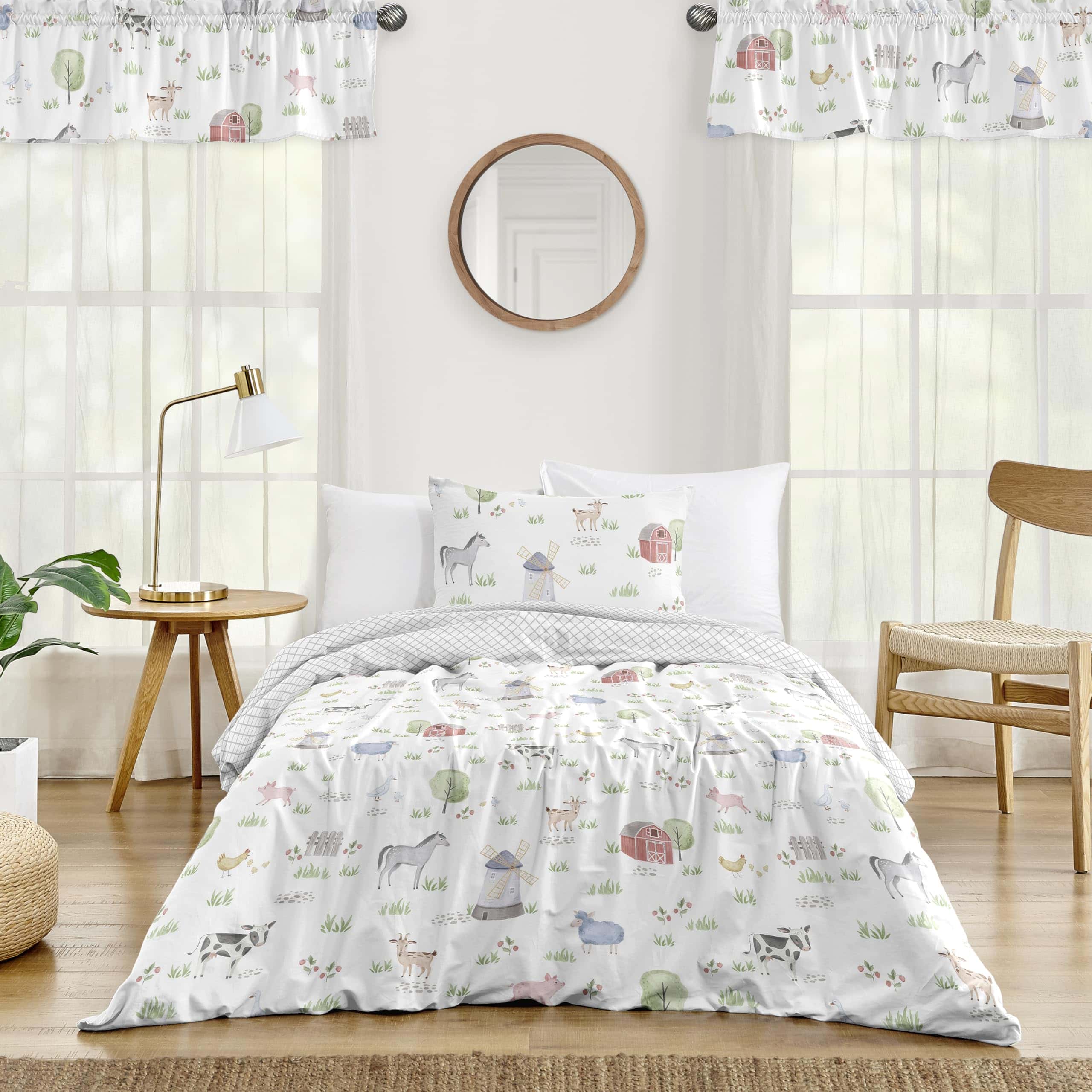 Set de Ropa de Cama Sweet Jojo Designs Granja de Animales