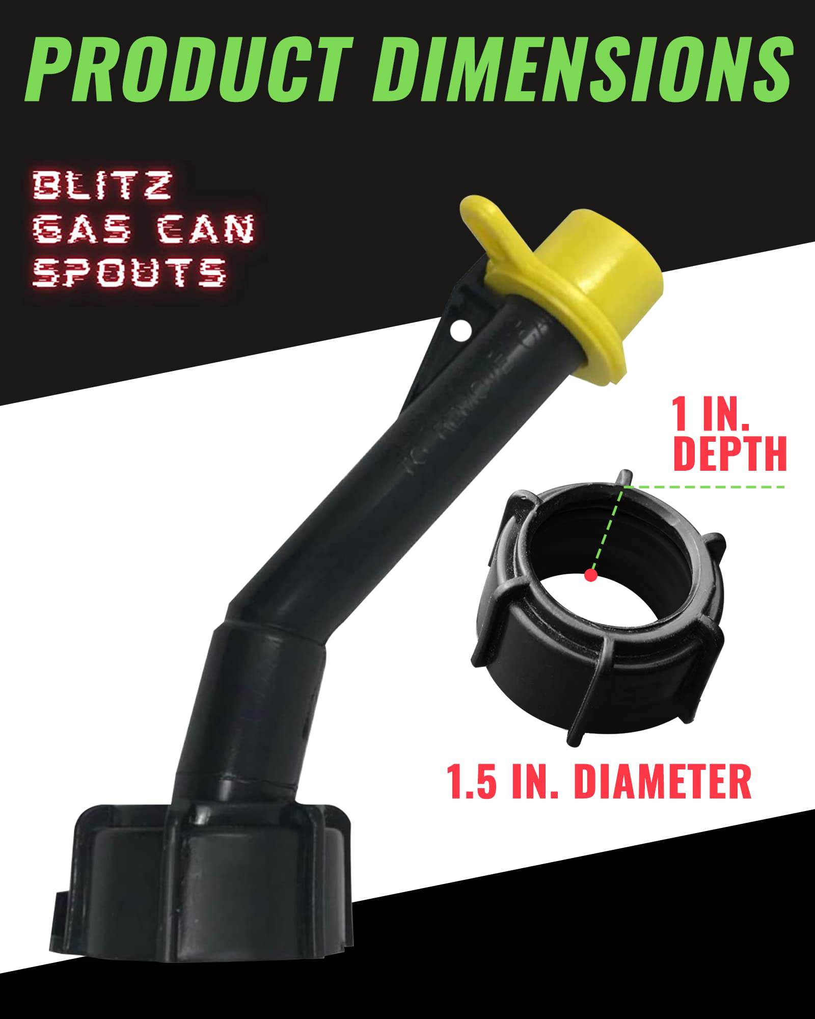 Boquilla de Recambio para Bidones de Gasolina Mr. Yellow - Imagen 4