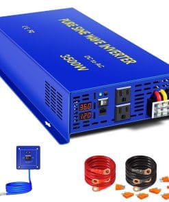 Inversor de Corriente XYZ INVT 36 Voltios 3500W Onda