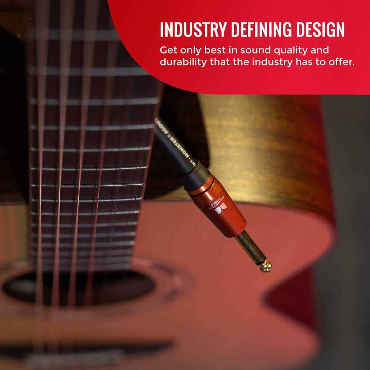 Cable de Instrumento Acústico Monster -Negro - Imagen 5