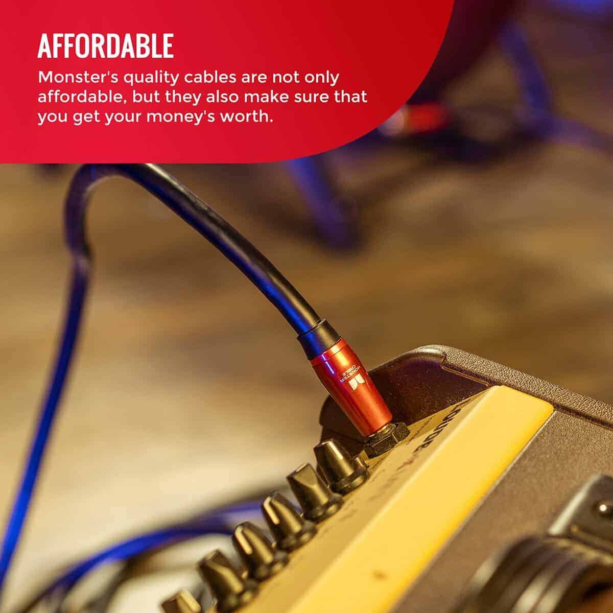 Cable de Instrumento Acústico Monster -Negro - Imagen 6