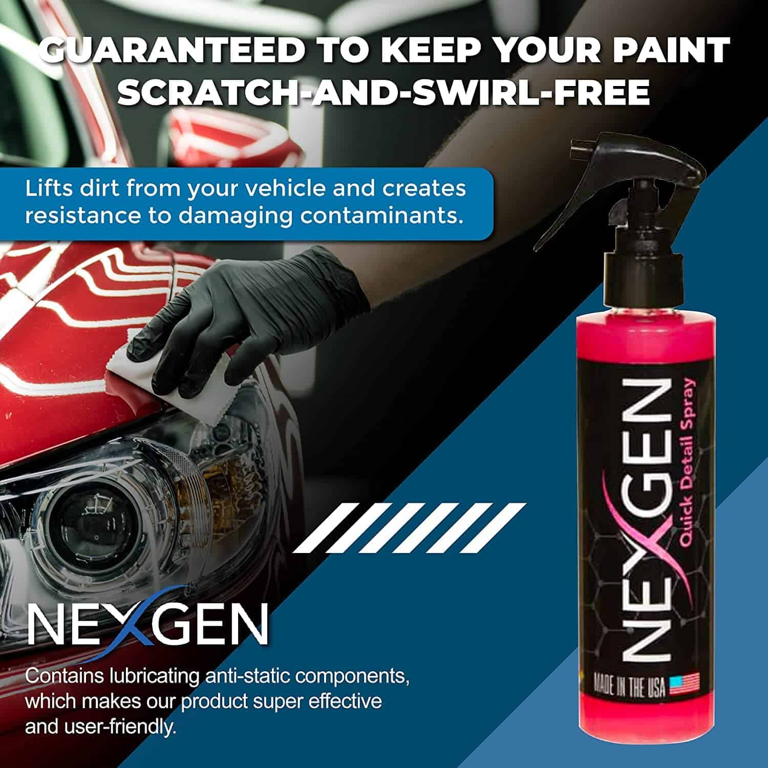 Nexgen Quick Detail Spray – Removedor de Manchas Todo en - Imagen 4