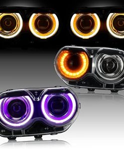 Conjunto de faros LED proyectores RGB de varios colores