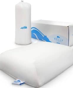 Almohada para dormir boca abajo - Delgada, plana y