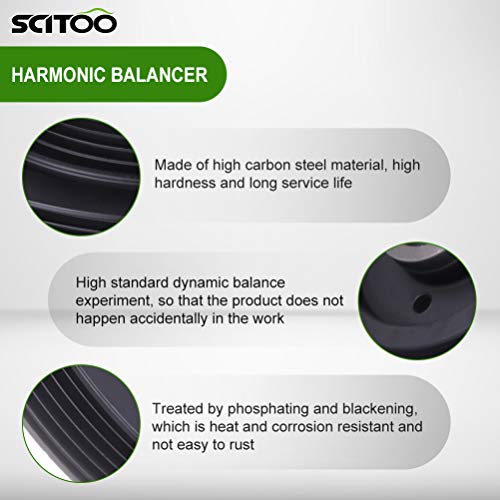 SCITOO 594-133 Polea del Cigüeñal del Amortiguador Armónico - Imagen 6