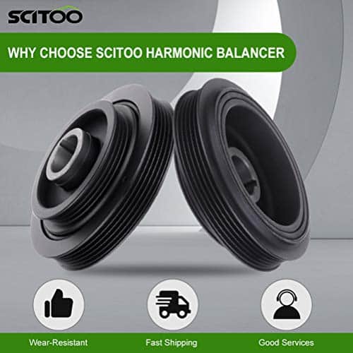 SCITOO 594-133 Polea del Cigüeñal del Amortiguador Armónico - Imagen 5