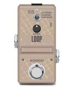 Pedal de Efectos Koogo Loop Station Looper con Repeticiones