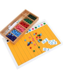 Material Montessori de Matemáticas para Ejercicios de