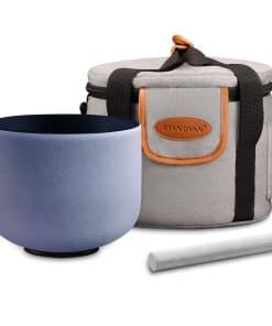 RYAN DVAN 8� A Note Indigo Frosted Third Eye Chakra Crystal