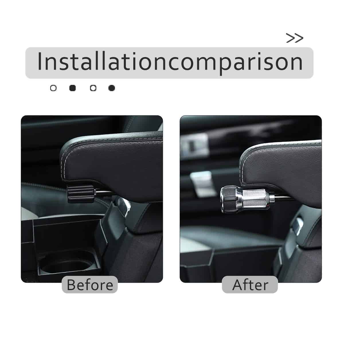 CHEYA Perilla de ajuste de caja de reposabrazos de asiento - Imagen 3